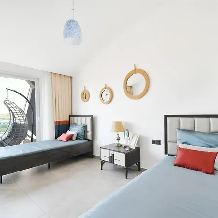 Apartament 0047 Exodus 2-bedroom Duplex In Mahmutlar With Sea, Mountain And Castle Views *