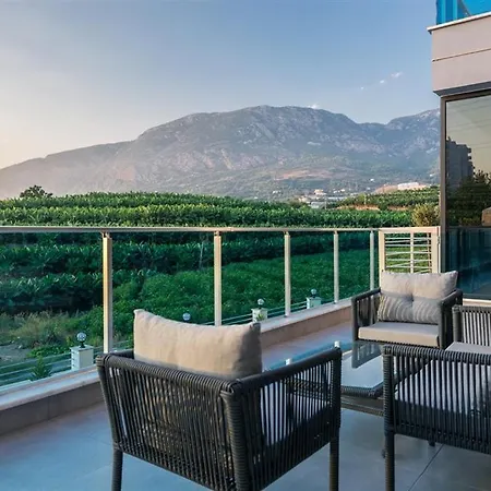 Apartment 0047 Exodus 2-bedroom Duplex In Mahmutlar With Sea, Mountain And Castle Views