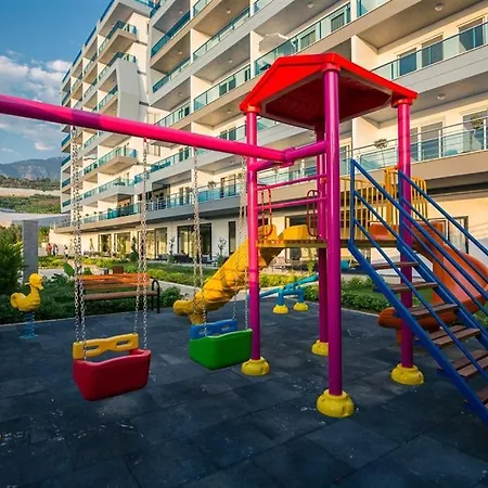 Apartment 0047 Exodus 2-bedroom Duplex In Mahmutlar With Sea, Mountain And Castle Views