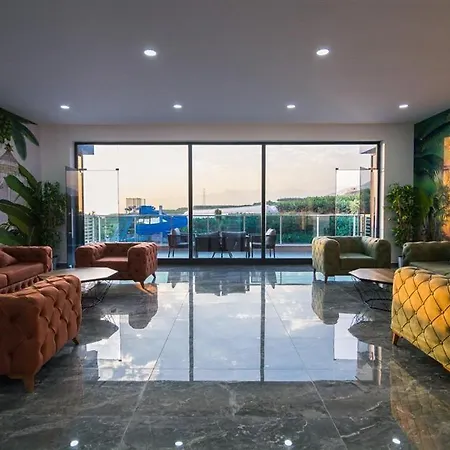 0047 Exodus 2-bedroom Duplex In Mahmutlar With Sea, Mountain And Castle Views * 알란야