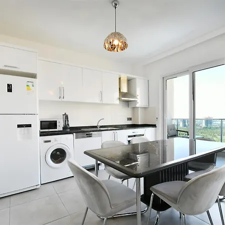아파트 0047 Exodus 2-bedroom Duplex In Mahmutlar With Sea, Mountain And Castle Views *