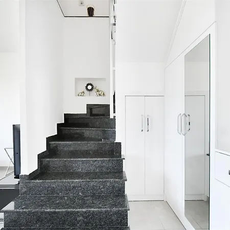 0047 Exodus 2-bedroom Duplex In Mahmutlar With Sea, Mountain And Castle Views 아파트 알란야