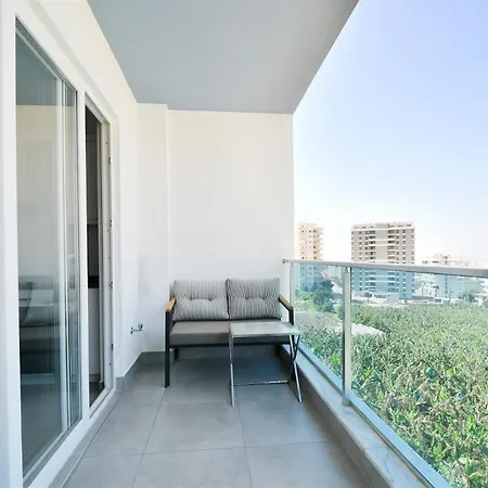 0047 Exodus 2-bedroom Duplex In Mahmutlar With Sea, Mountain And Castle Views 알란야