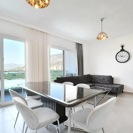 0047 Exodus 2-bedroom Duplex In Mahmutlar With Sea, Mountain And Castle Views 아파트